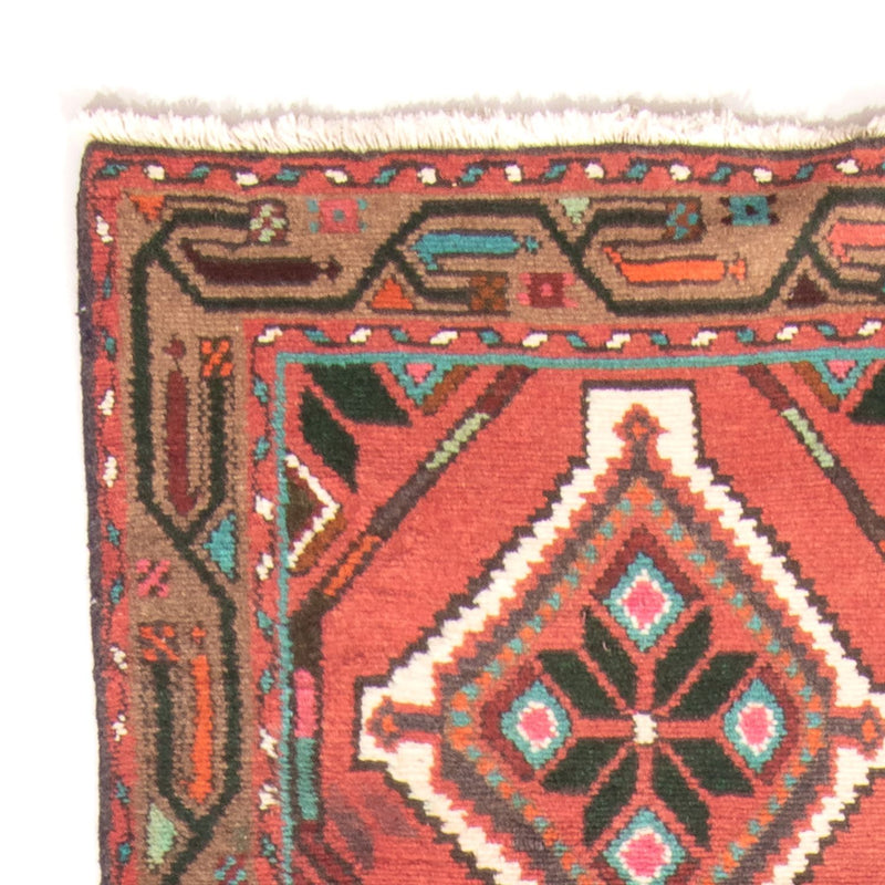 Biegacz Perski dywan - Nomadyczny - 307 x 78 cm - czerwony