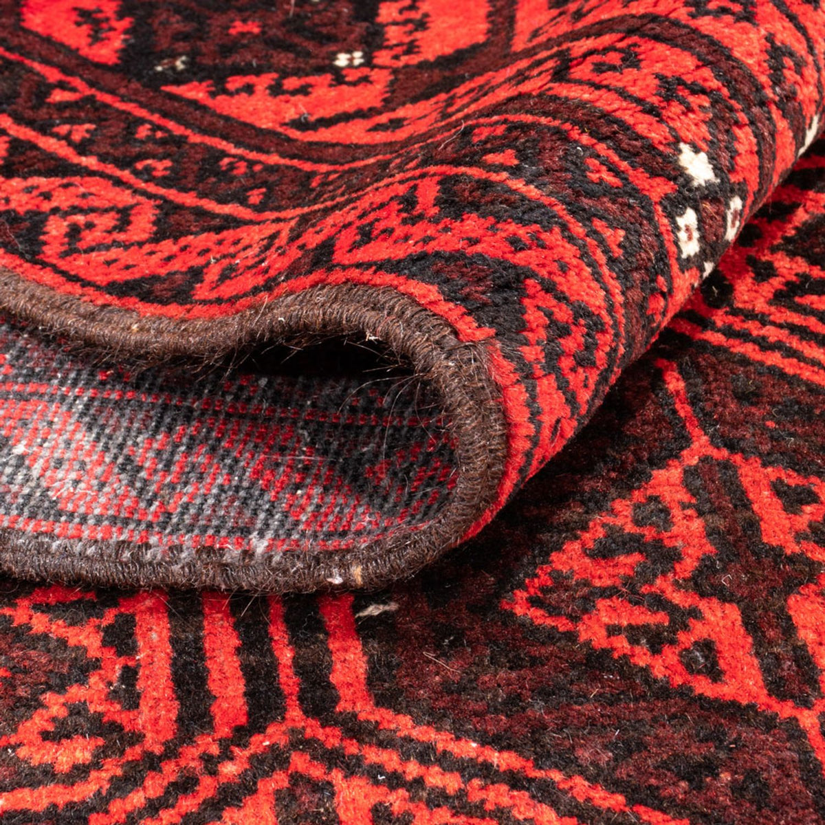 Biegacz Dywan beludżycki - 196 x 102 cm - czerwony