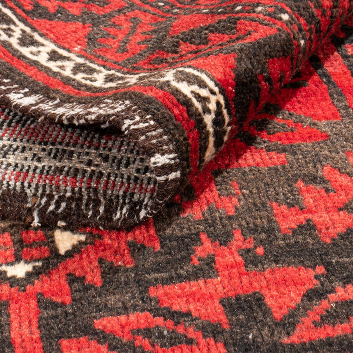 Biegacz Dywan beludżycki - 210 x 110 cm - czerwony