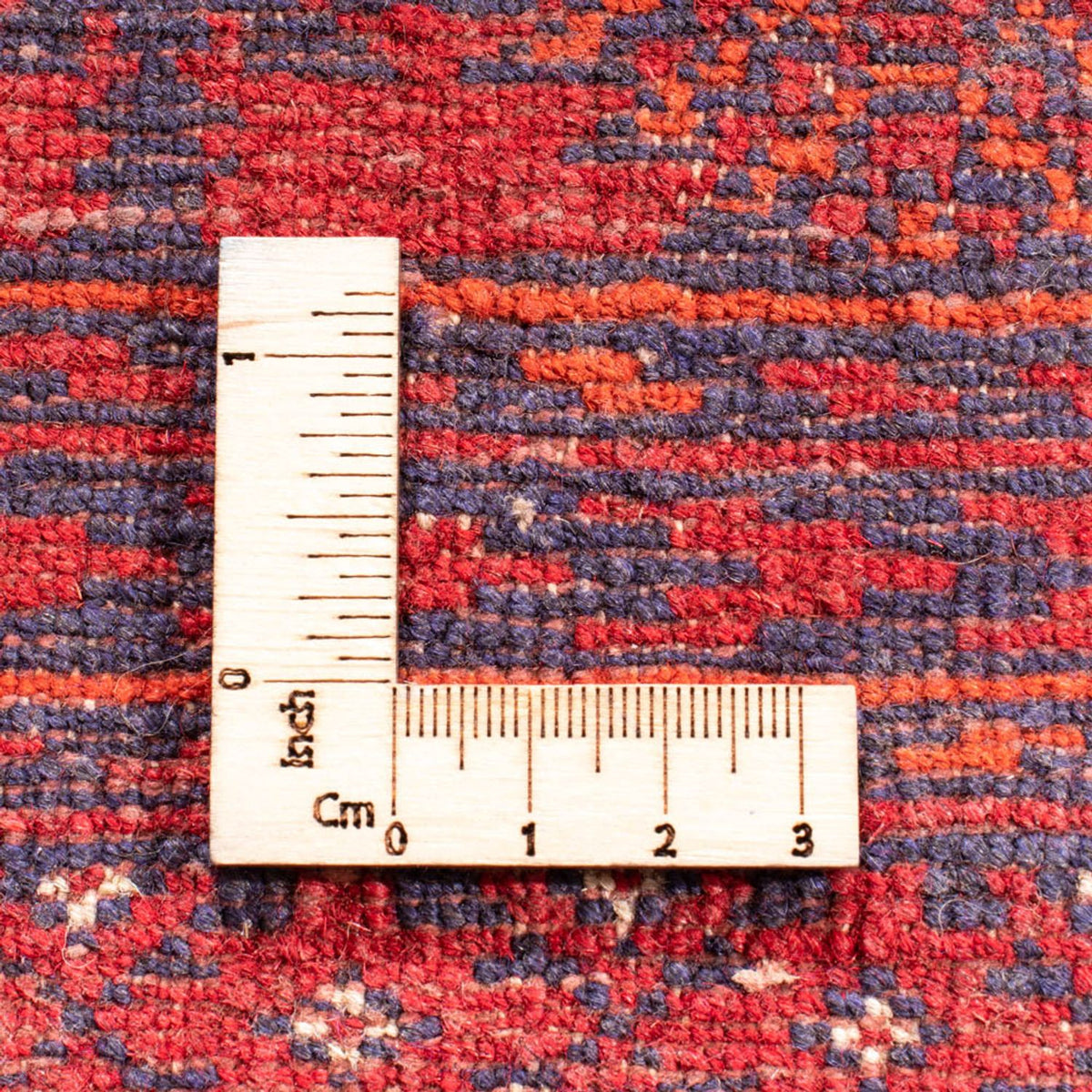 Dywan turkmeński - 175 x 126 cm - czerwony