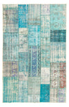 Dywan Vintage 198x305cm - Prostokątny / Turkusowy / 198 x 305 cm Prostokątny