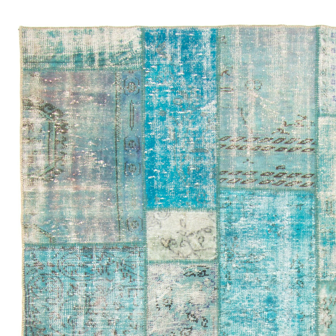 Dywan Vintage - 305 x 198 cm - turkusowy