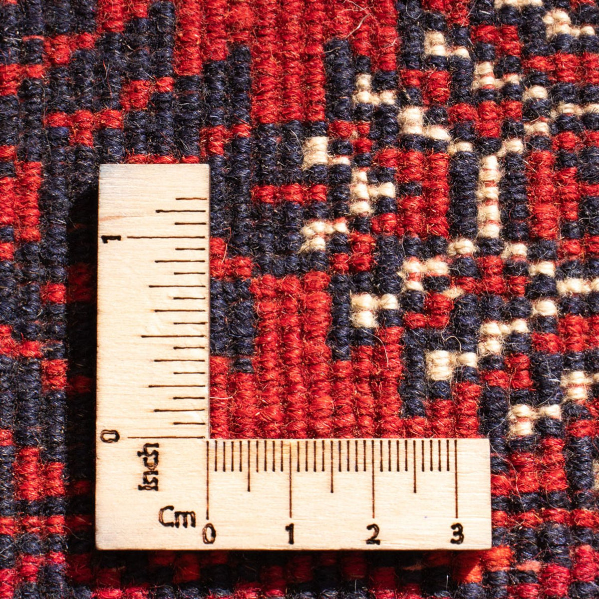 Biegacz Dywan turkmeński - 194 x 74 cm - czerwony