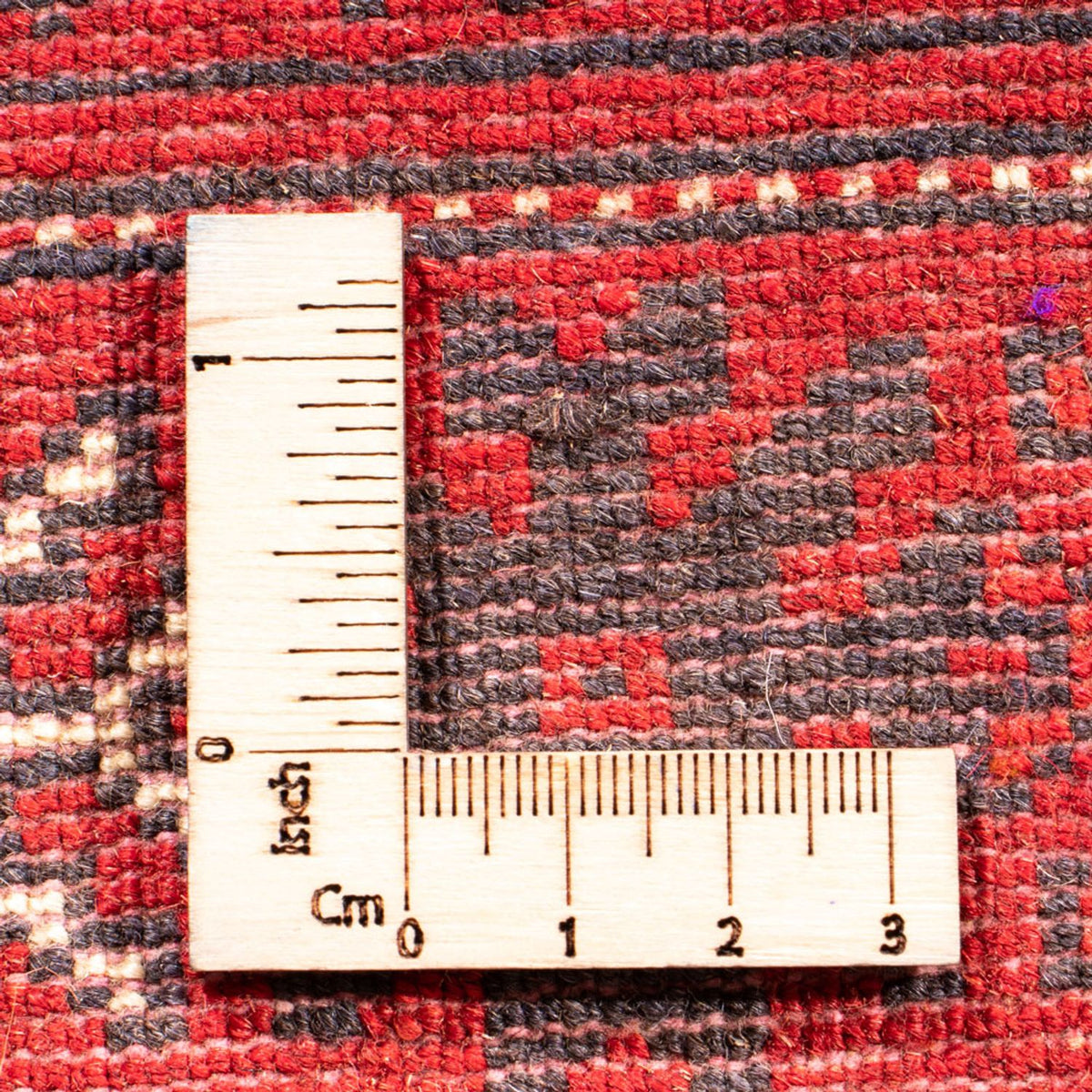 Biegacz Dywan turkmeński - 201 x 86 cm - czerwony