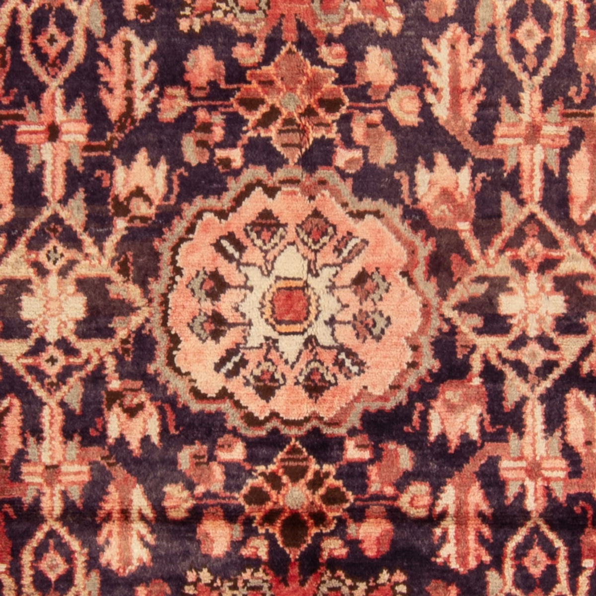 Perski dywan - Nomadyczny - 208 x 137 cm - ciemnoniebieski