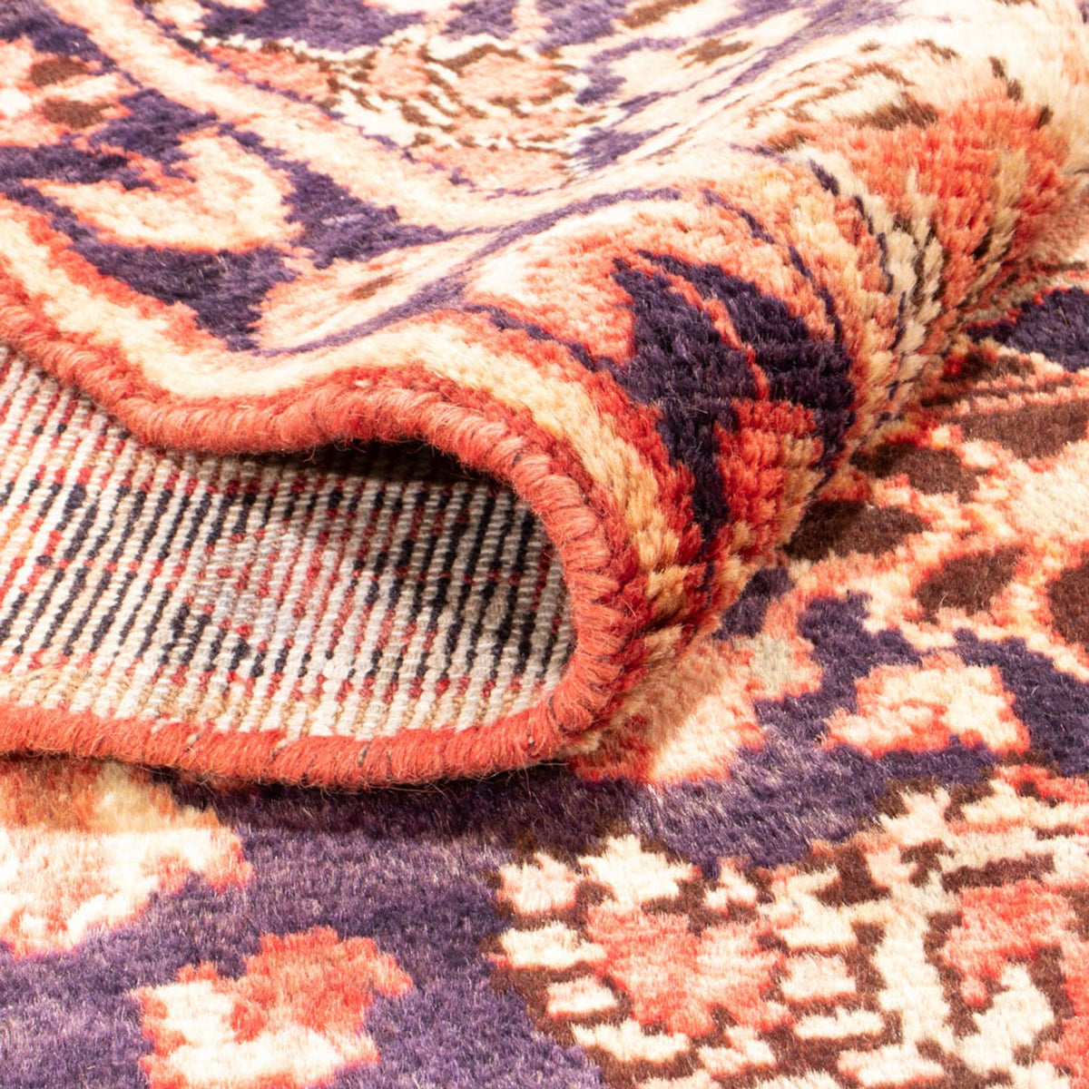 Perski dywan - Nomadyczny - 208 x 137 cm - ciemnoniebieski