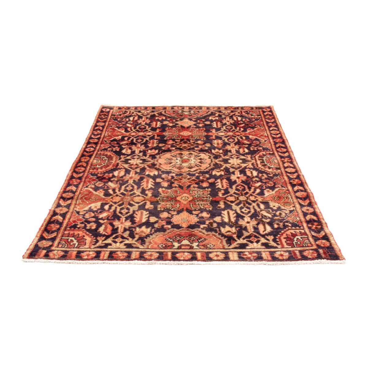 Perski dywan - Nomadyczny - 208 x 137 cm - ciemnoniebieski