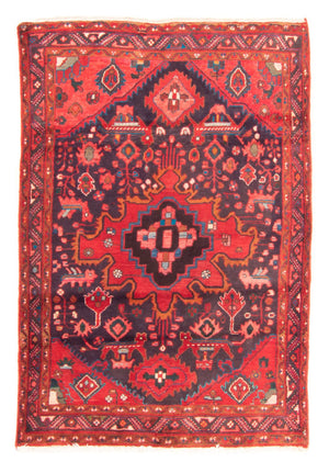 Perski dywan - Nomadyczny - 196 x 134 cm - ciemnoniebieski