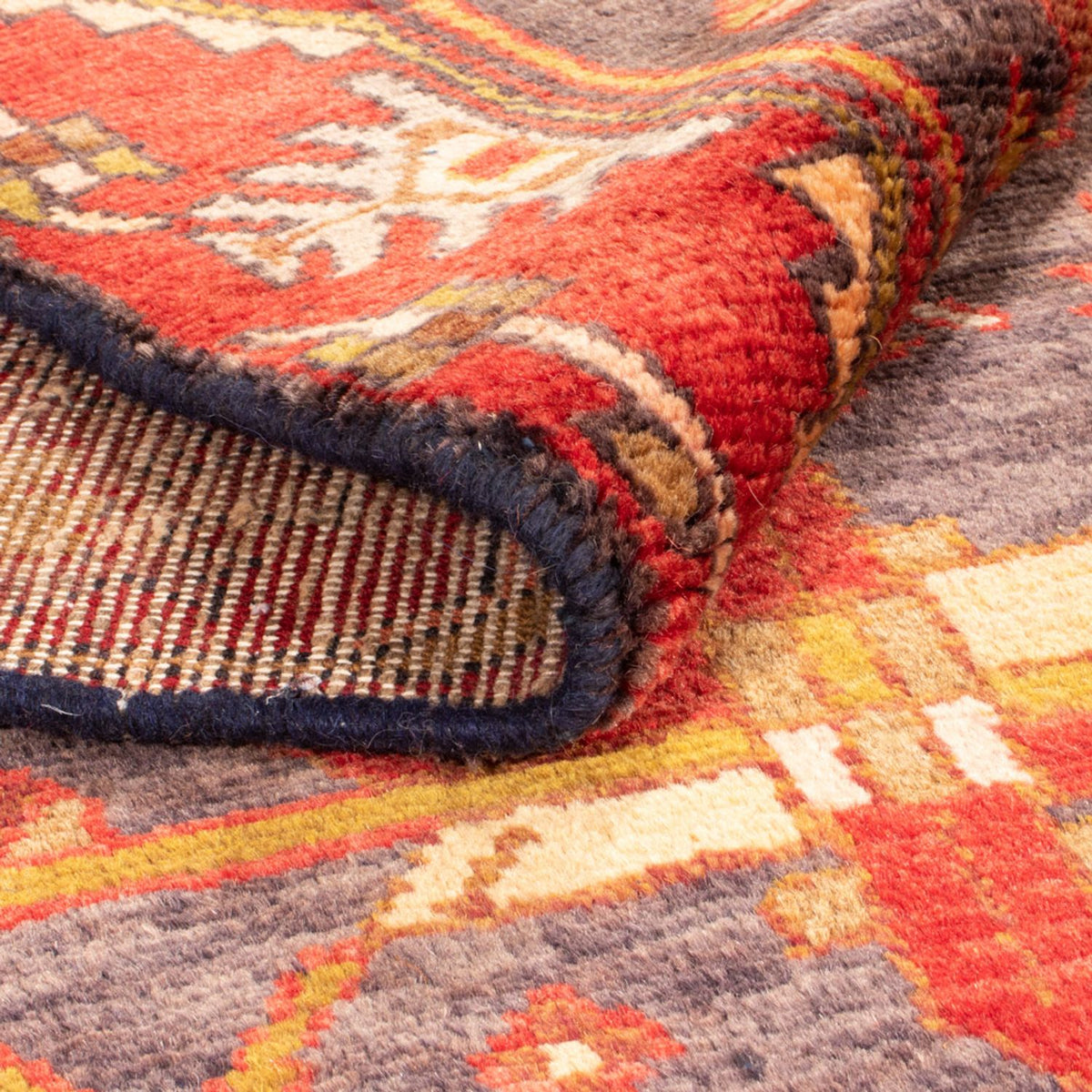 Perski dywan - Nomadyczny - 195 x 135 cm - ciemnoniebieski