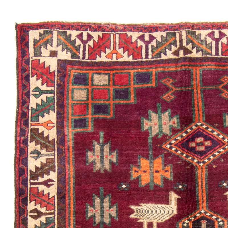 Perski dywan - Nomadyczny - 245 x 156 cm - fioletowy