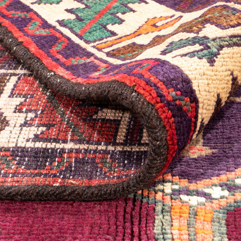 Perski dywan - Nomadyczny - 245 x 156 cm - fioletowy