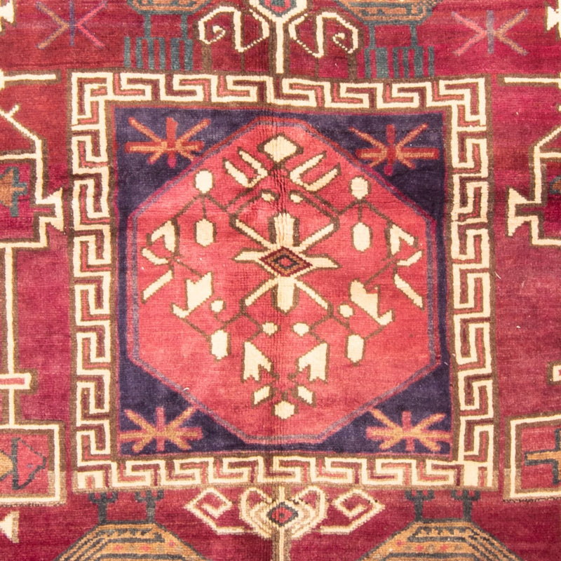 Perski dywan - Nomadyczny - 250 x 163 cm - czerwień winna