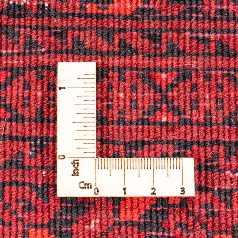 Dywan turkmeński - 257 x 178 cm - czerwony