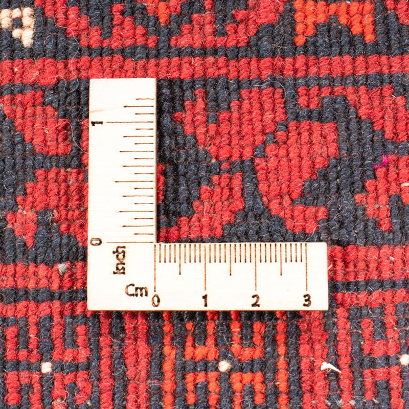 Dywan turkmeński - 230 x 157 cm - czerwony