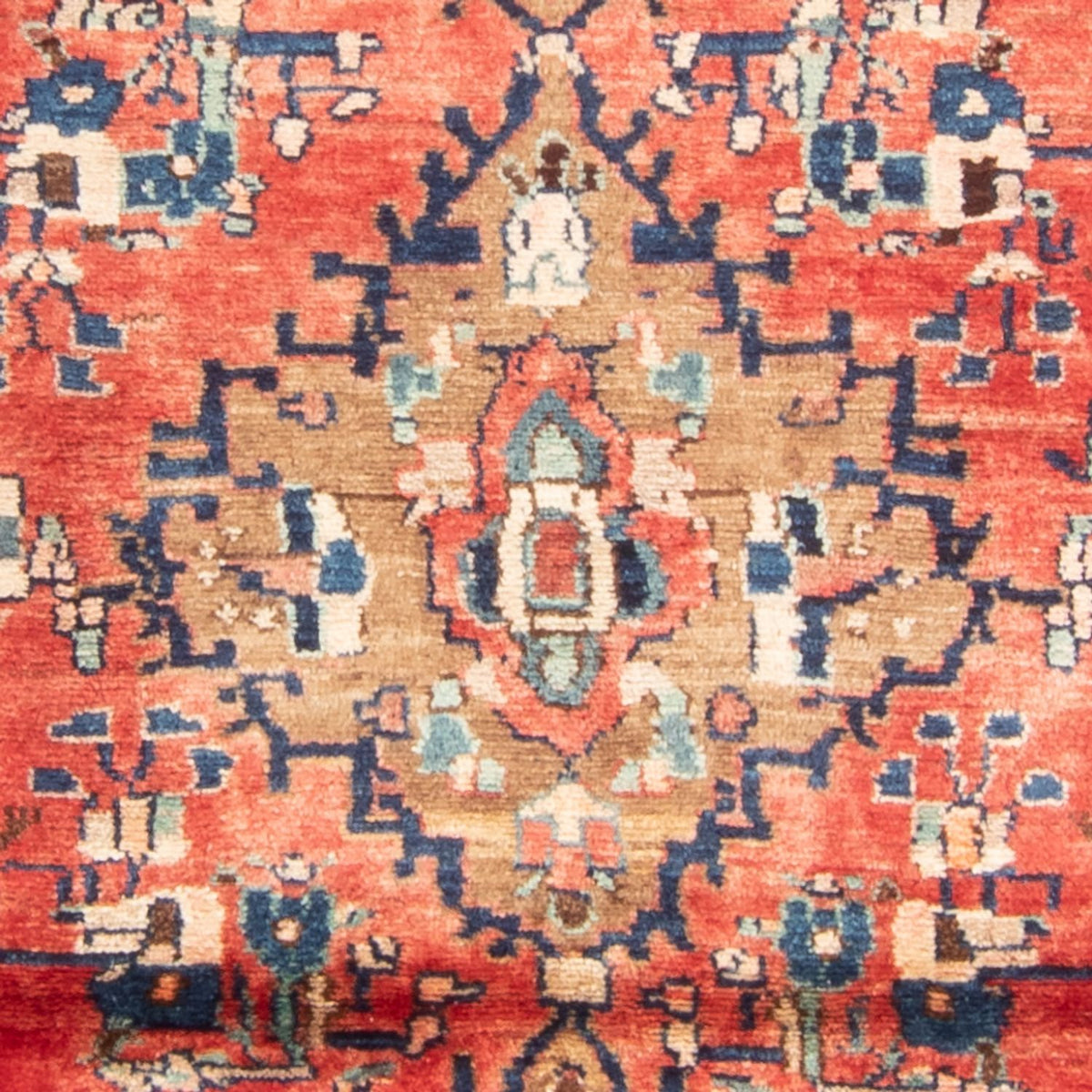 Biegacz Perski dywan - Nomadyczny - 205 x 114 cm - czerwony