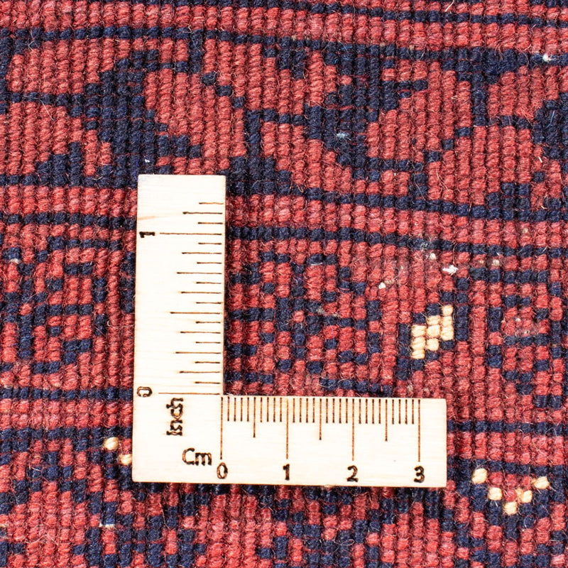 Dywan turkmeński - 200 x 148 cm - czerwony