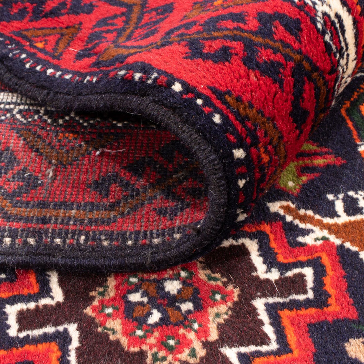 Biegacz Dywan beludżycki - 175 x 85 cm - ciemnoniebieski