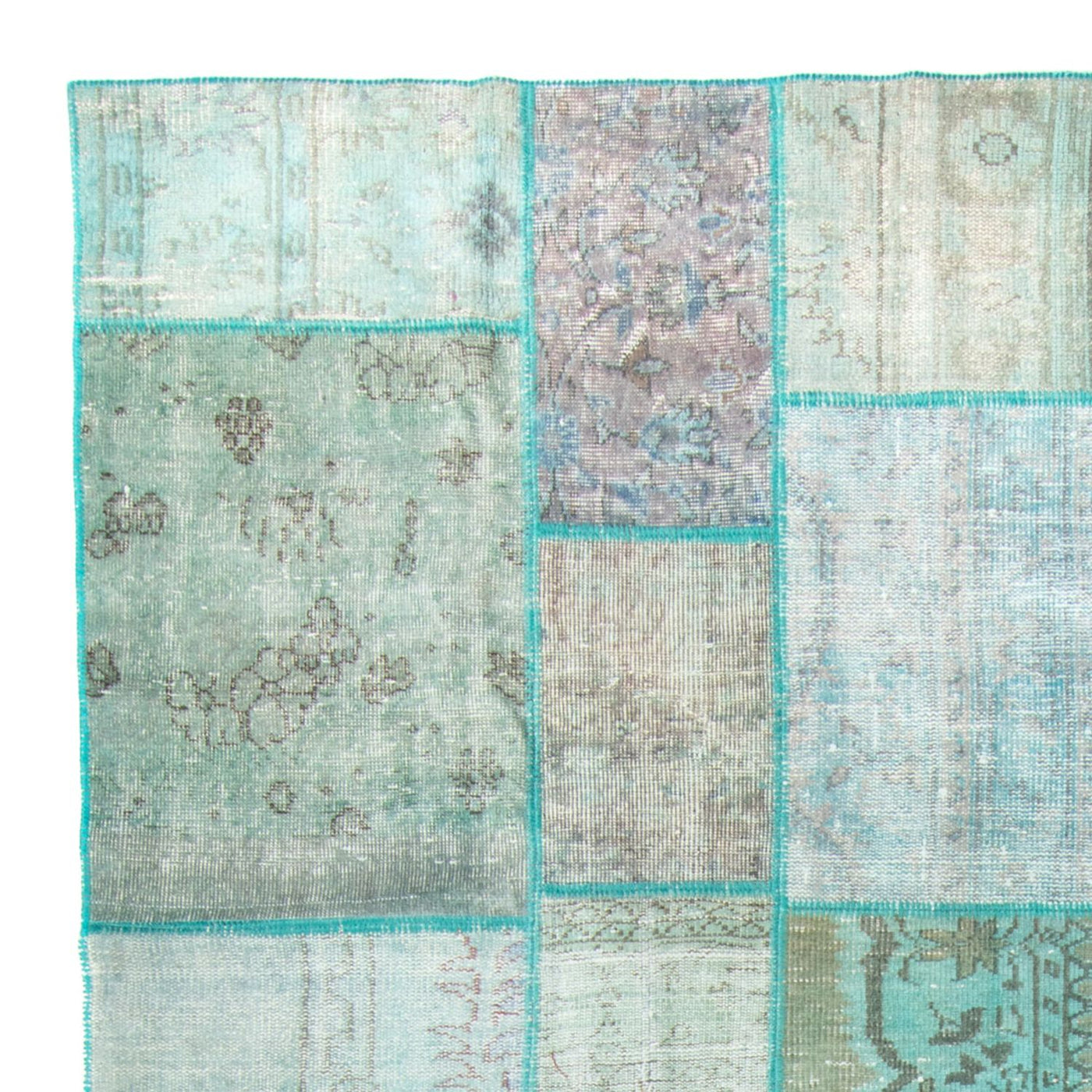 Dywan Vintage - 303 x 203 cm - turkusowy