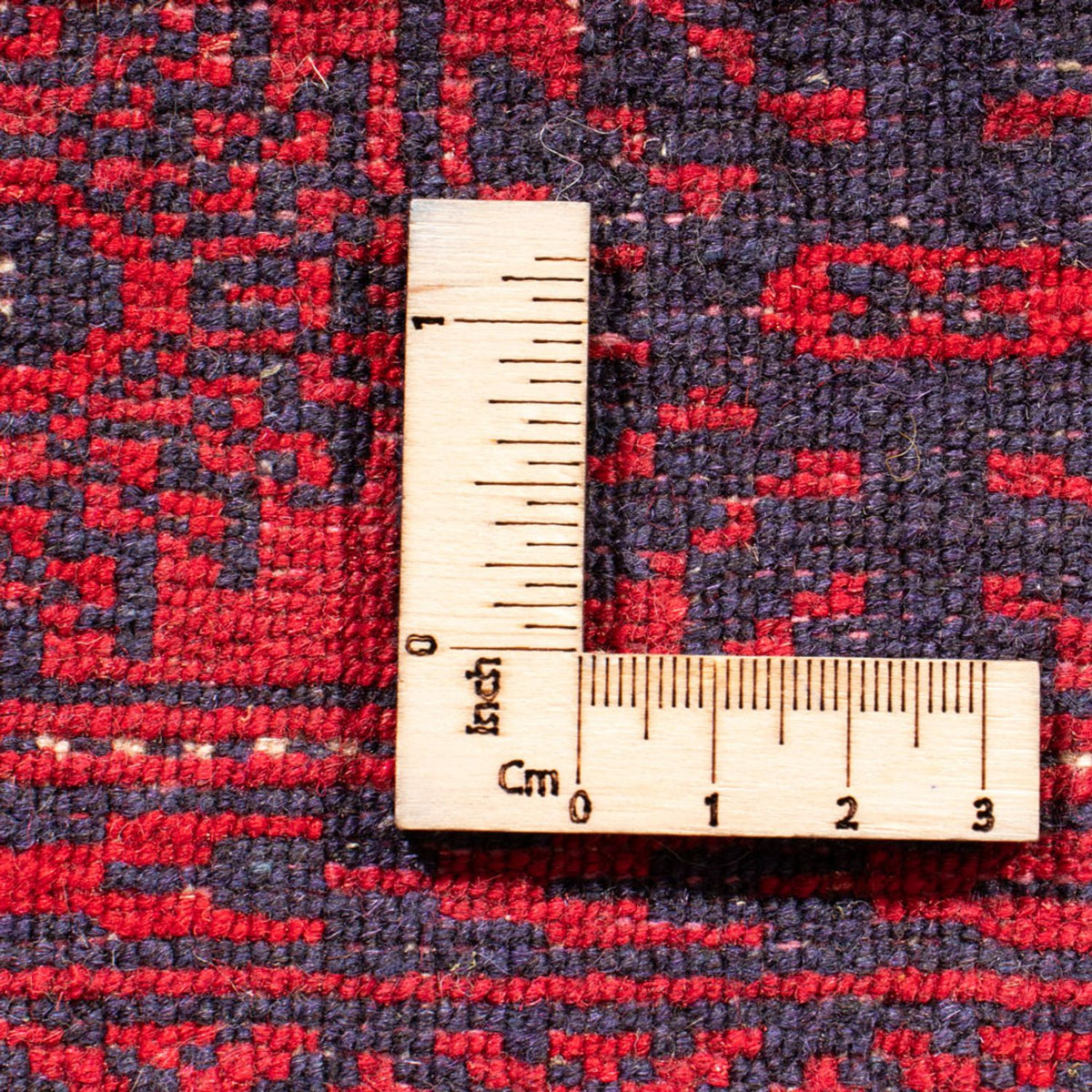 Biegacz Dywan turkmeński - 191 x 88 cm - czerwony