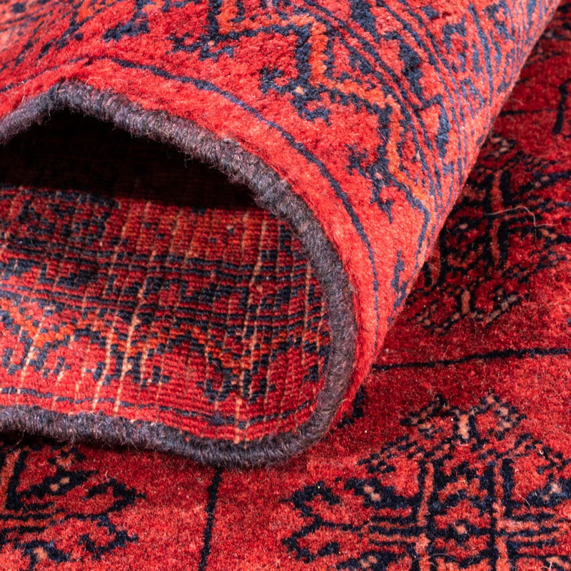 Dywan turkmeński - 305 x 202 cm - czerwony