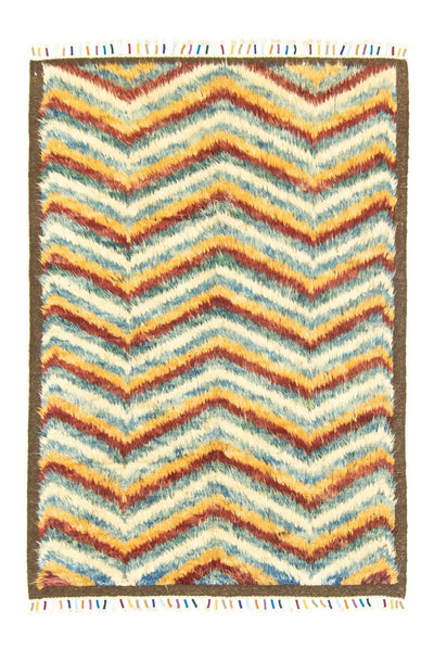 Dywan berberyjski 147x206cm - Dywan wełniany