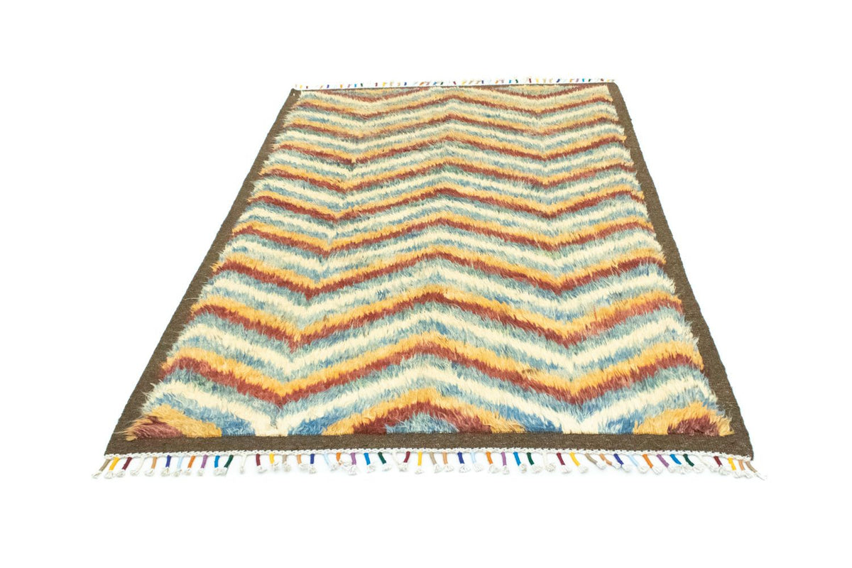 Dywan berberyjski - 206 x 147 cm - kolorowe