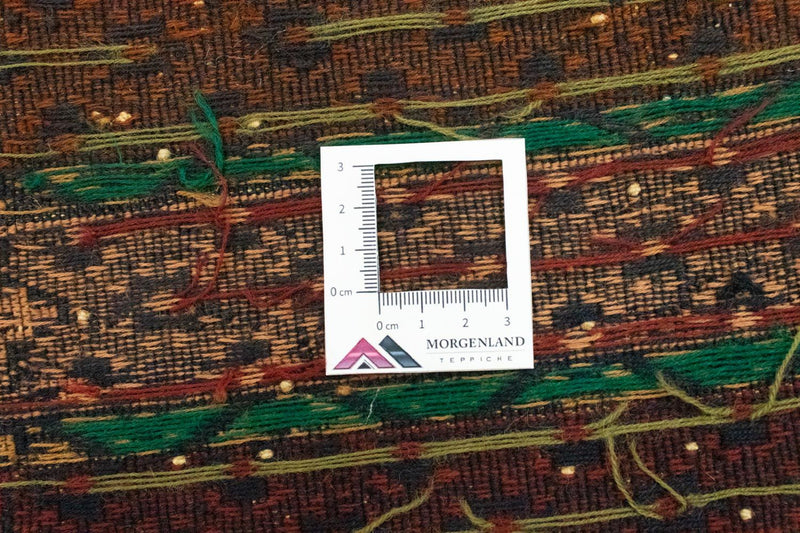 Dywan Kelim - Orientalny - 169 x 87 cm - brązowy