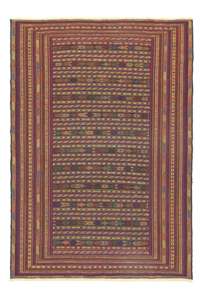 Kilim afgański Dywan 195x278cm