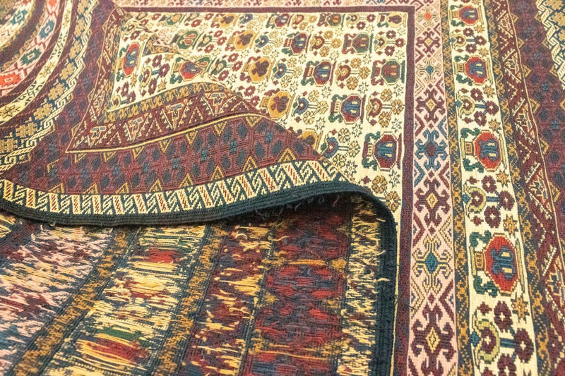 Dywan Kelim - Orientalny - 183 x 127 cm - beżowy