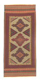 Kilim afgański Dywan 191x88cm