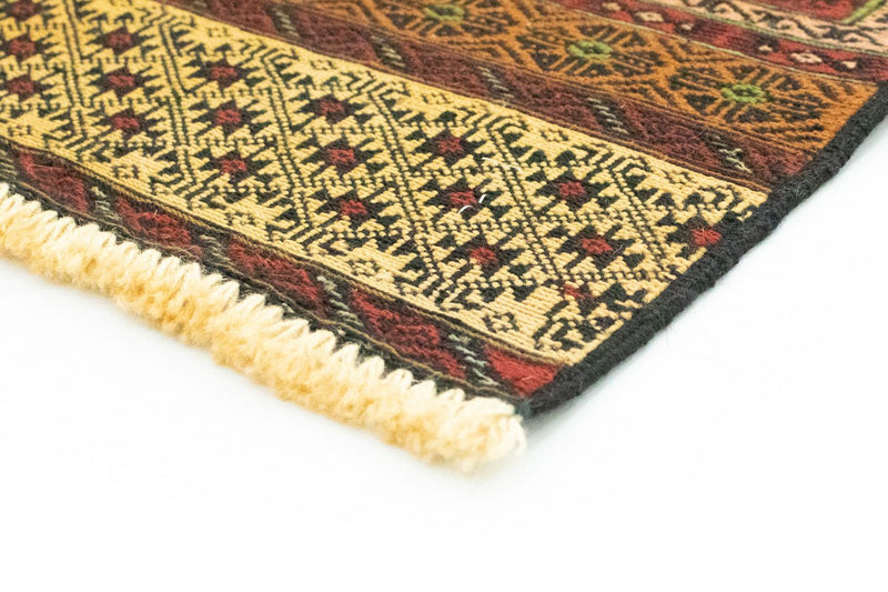 Biegacz Dywan Kelim - Orientalny - 212 x 82 cm - wielokolorowy