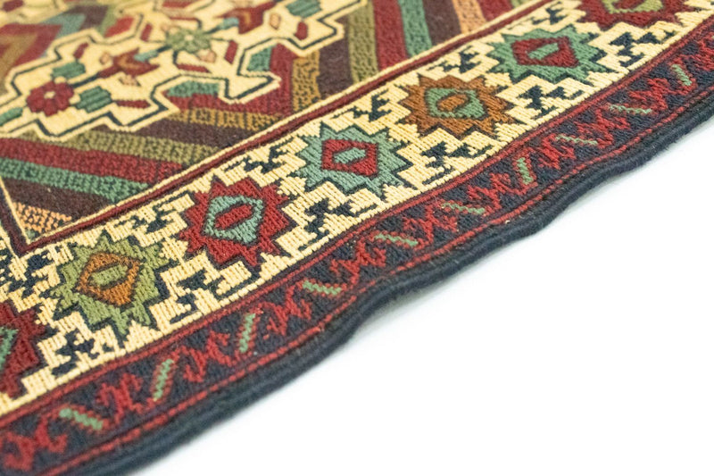 Biegacz Dywan Kelim - Orientalny - 184 x 72 cm - beżowy