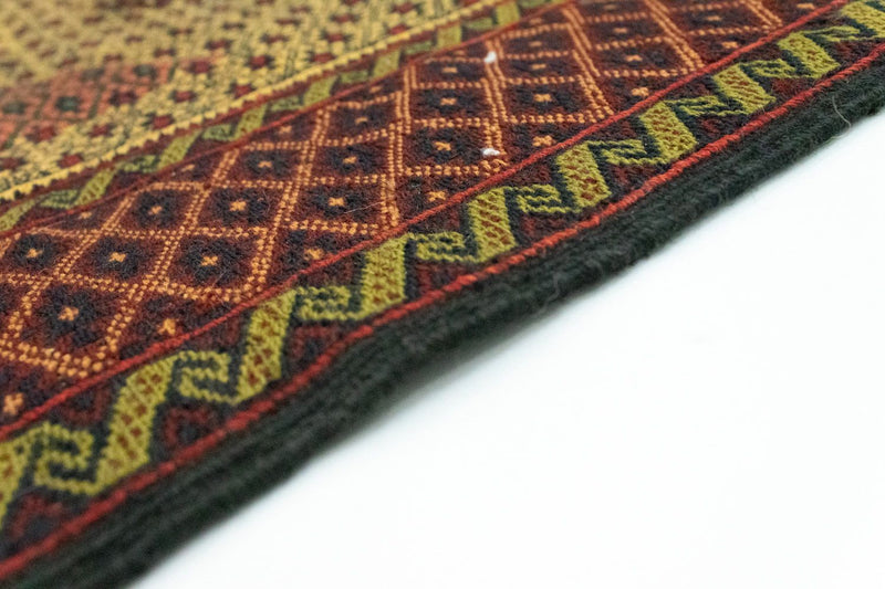 Biegacz Dywan Kelim - Orientalny - 201 x 82 cm - beżowy