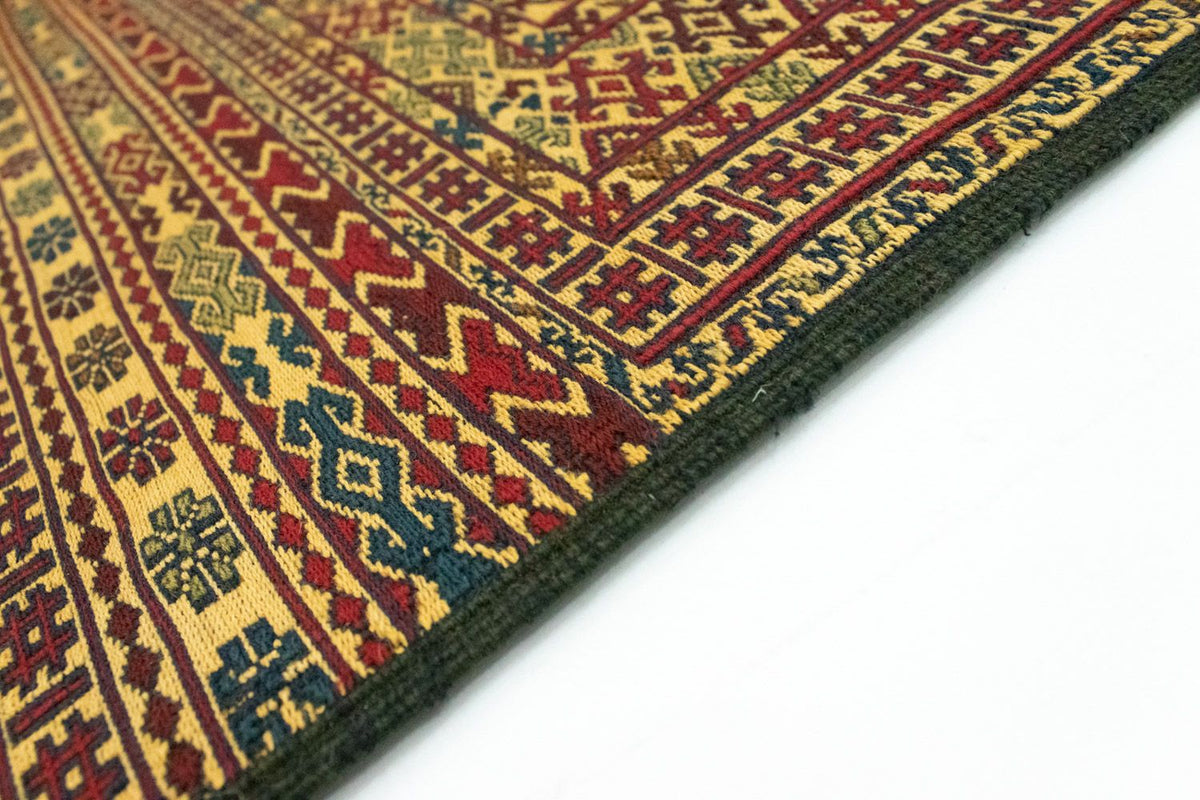 Dywan Kelim - Orientalny - 208 x 133 cm - brązowy