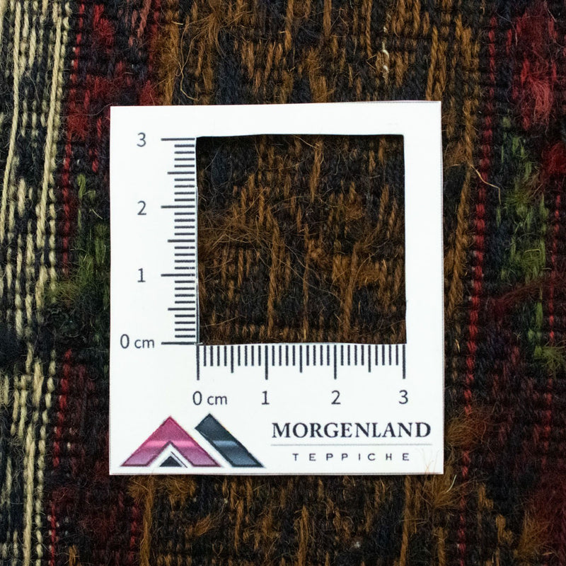 Dywan Kelim - Orientalny - 188 x 121 cm - brązowy