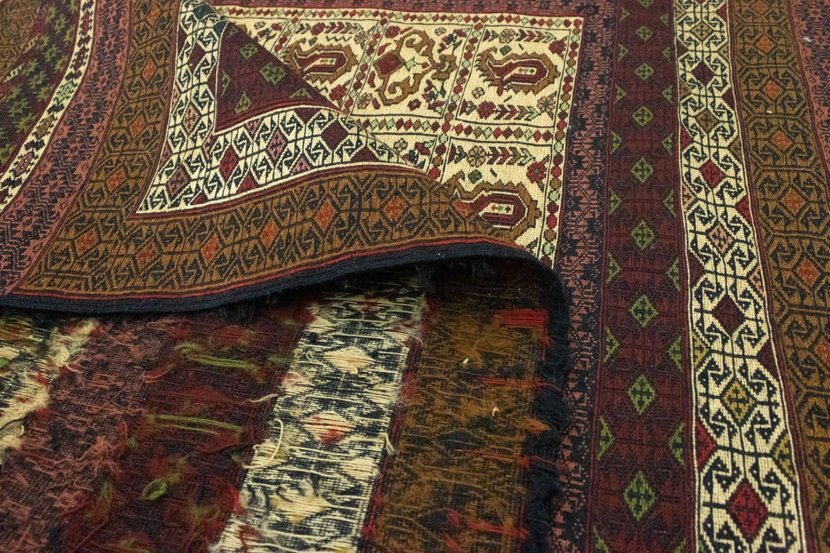 Dywan Kelim - Orientalny - 196 x 123 cm - beżowy