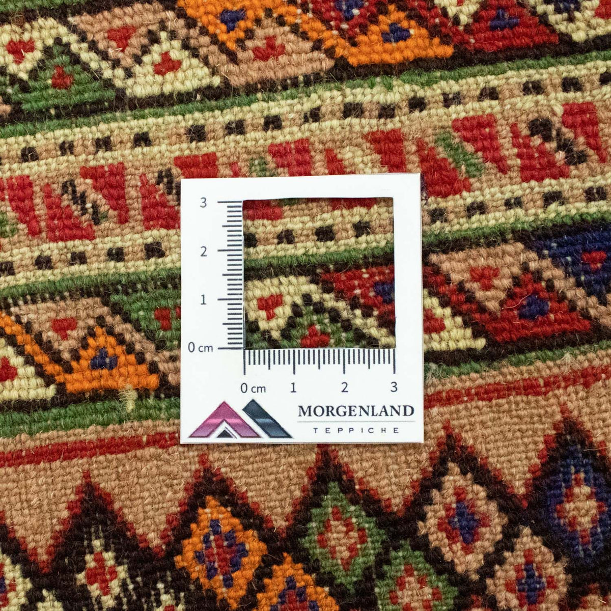 Dywan Kelim - Orientalny - 196 x 154 cm - pomarańczowy