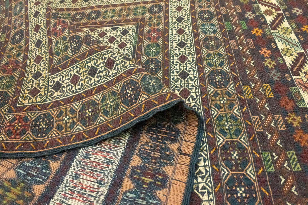 Dywan Kelim - Orientalny - 157 x 100 cm - beżowy