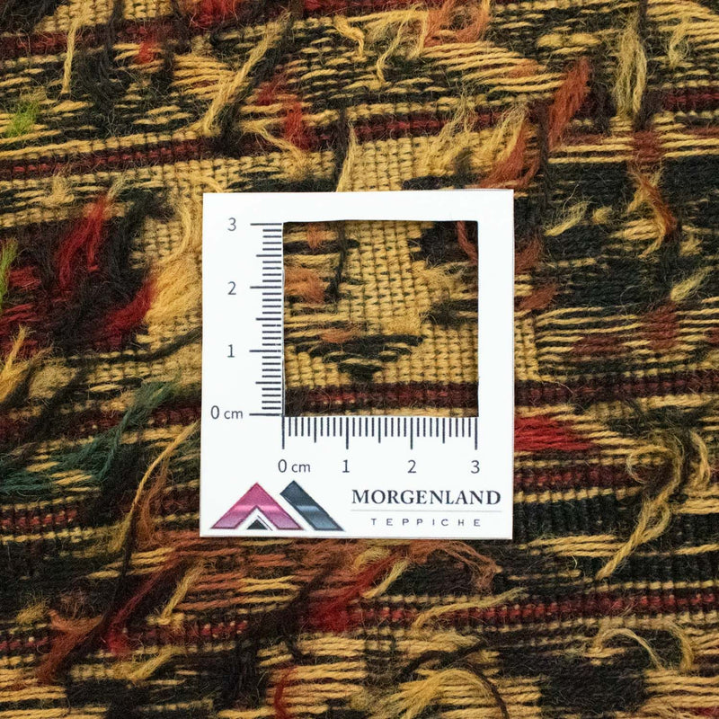 Biegacz Dywan Kelim - Orientalny - 291 x 82 cm - wielokolorowy