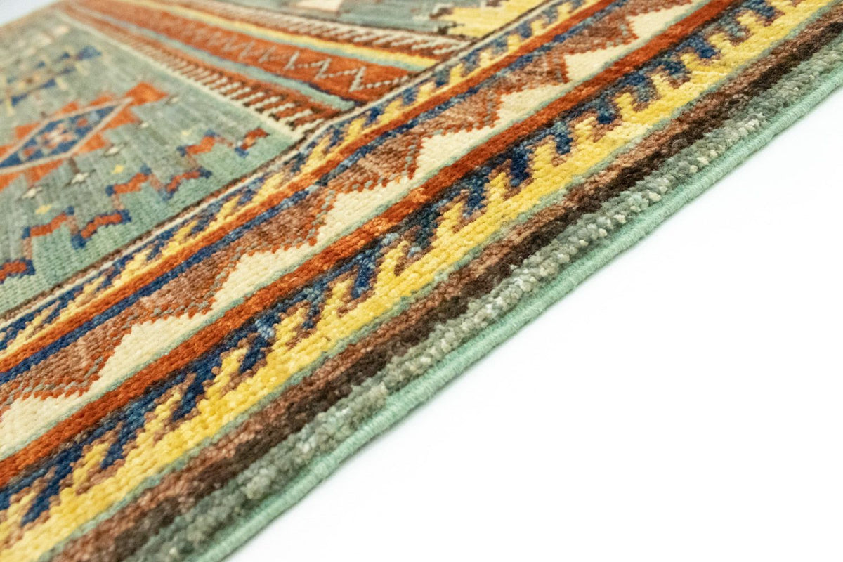 Dywan Zieglera - 182 x 152 cm - pomarańczowy