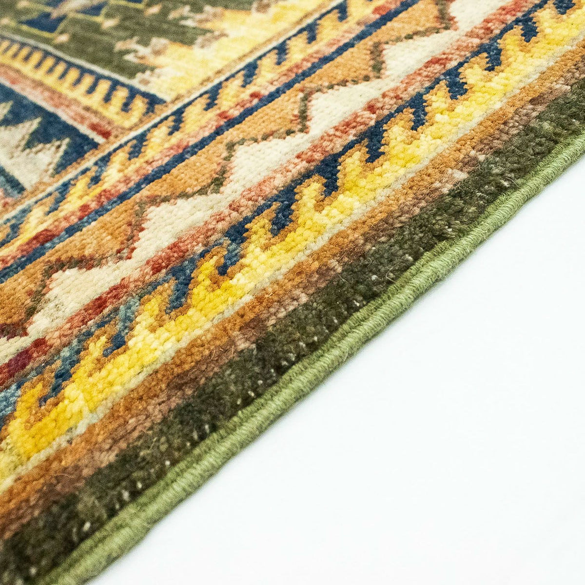 Dywan Zieglera - 173 x 155 cm - zielona