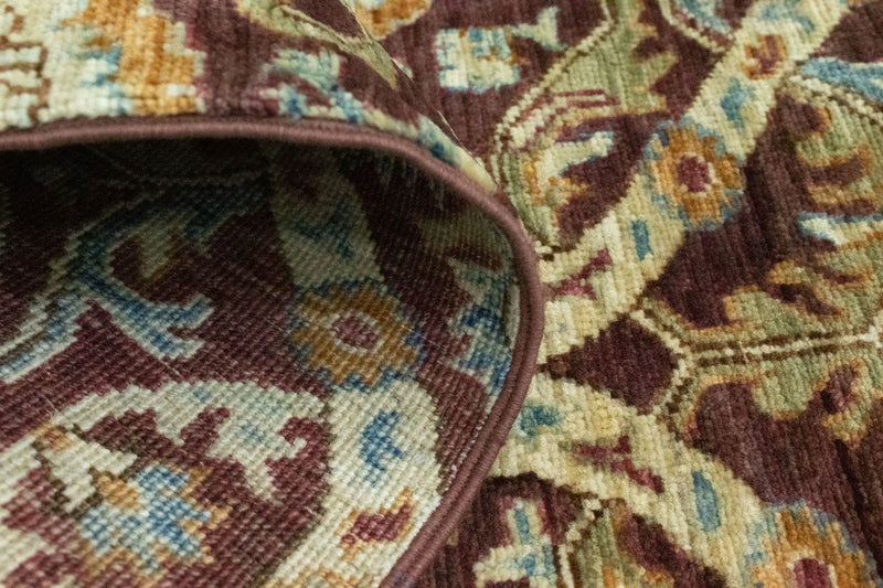 Biegacz Dywan Zieglera - 201 x 47 cm - brązowy