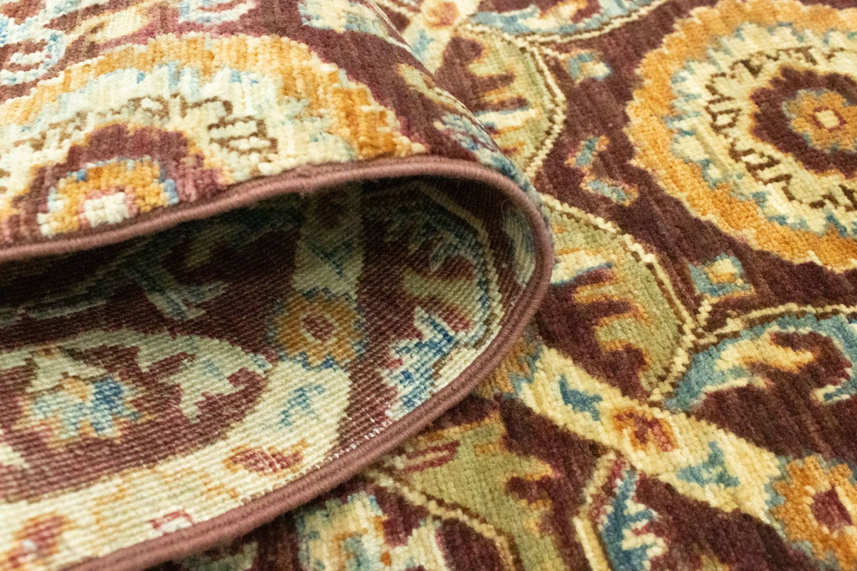 Biegacz Dywan Zieglera - 201 x 47 cm - brązowy