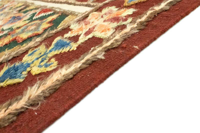 Dywan berberyjski - 211 x 158 cm - czerwony