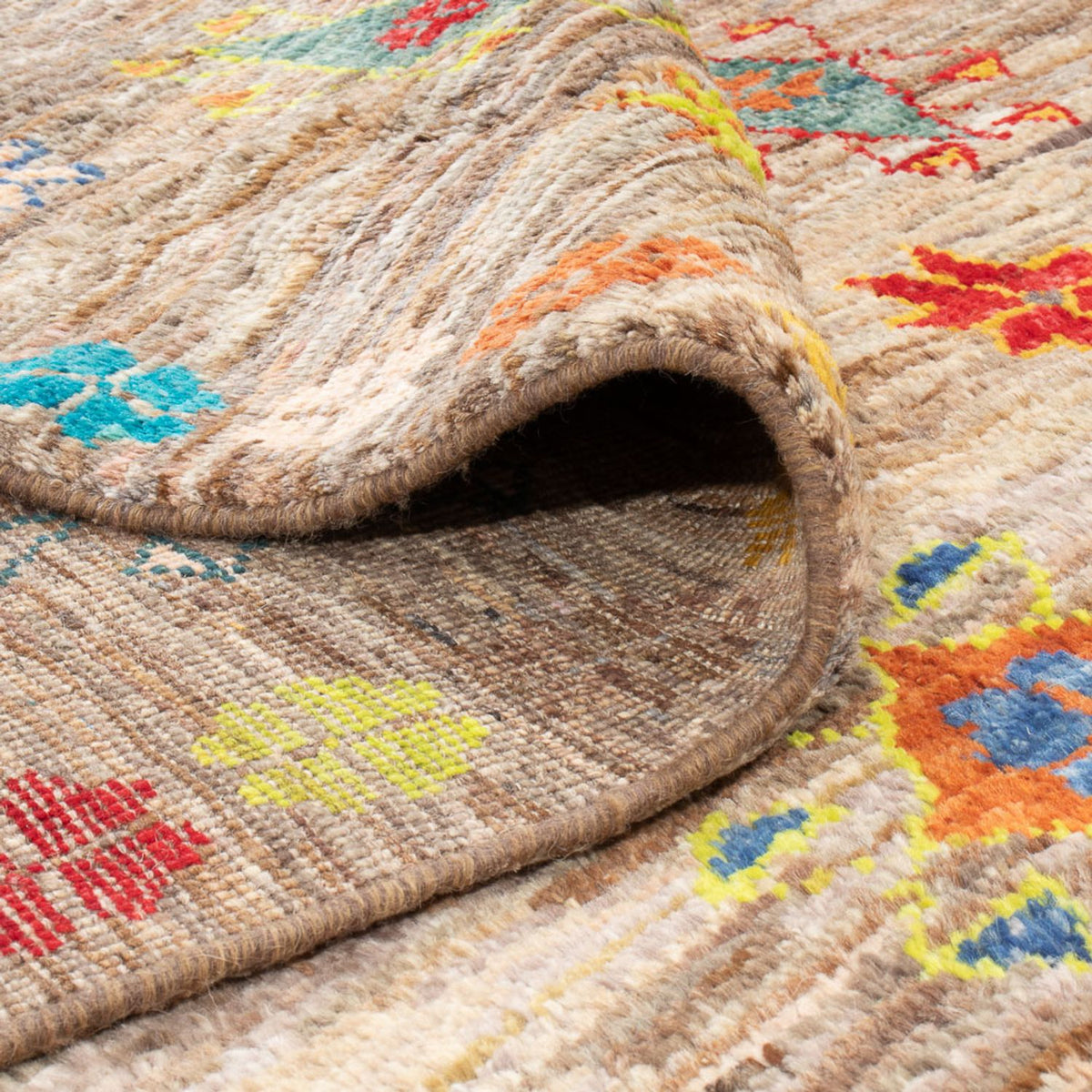 Dywan berberyjski - 237 x 176 cm - wielokolorowy