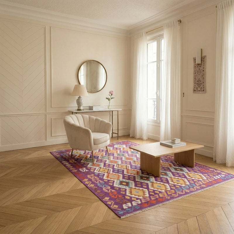 Kilim Maimana Dywan 256x178cm - Dywan wełniany