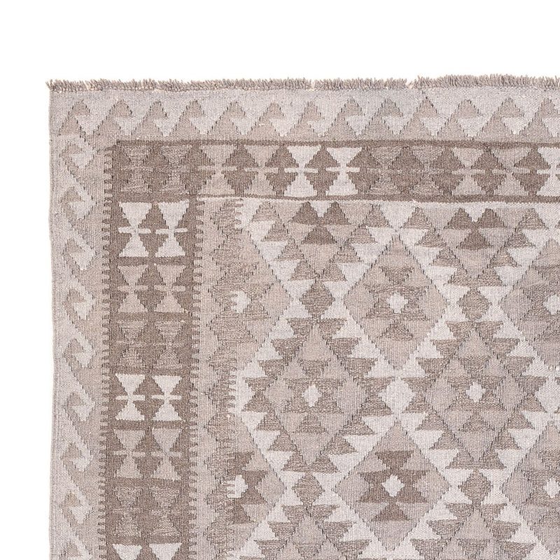 Dywan Kelim - modny - 296 x 186 cm - szary