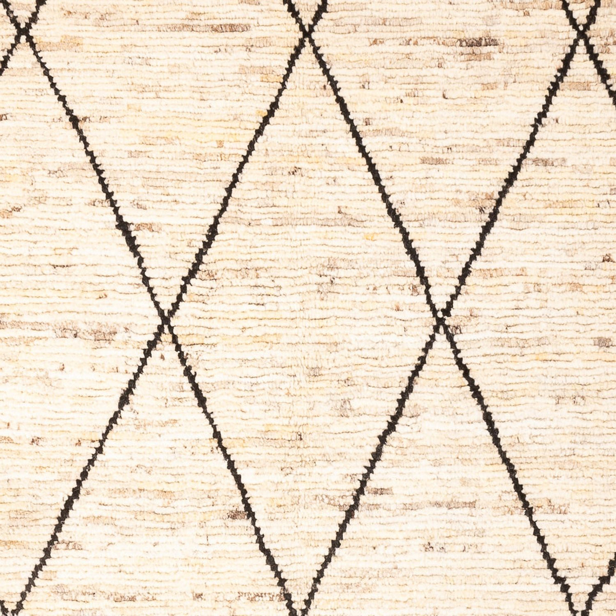 Dywan berberyjski - 199 x 148 cm - jasny beż