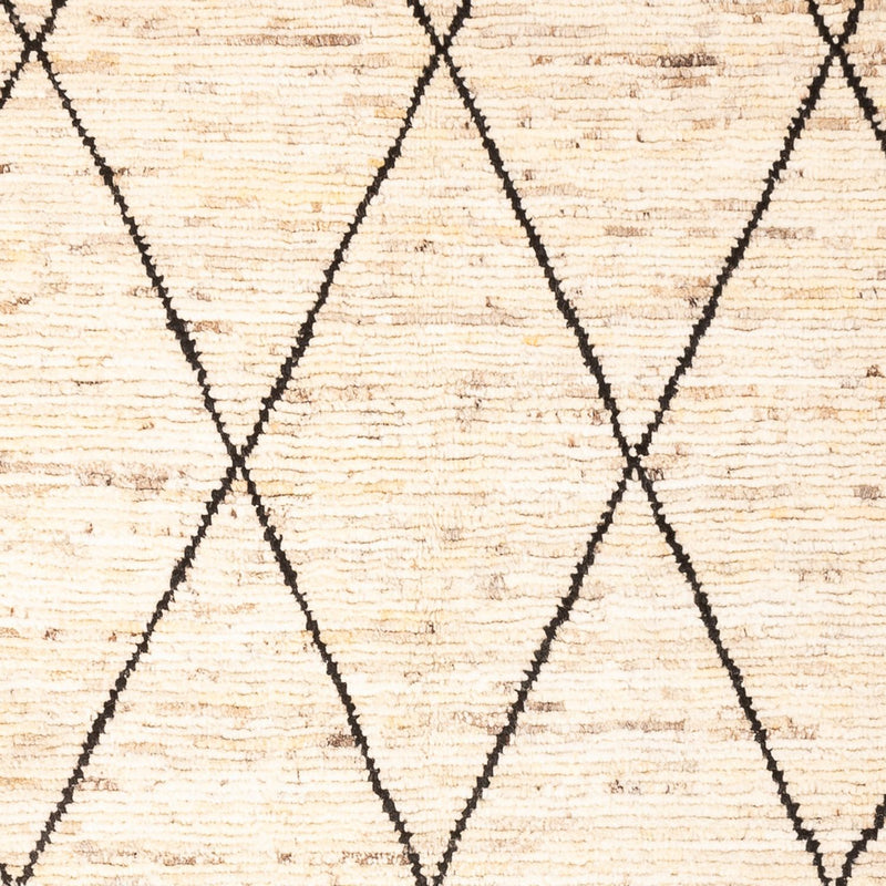 Dywan berberyjski - 199 x 148 cm - jasny beż