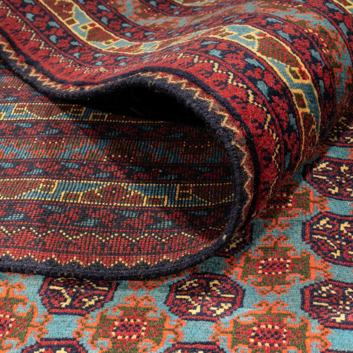 Afgański dywan - Bukhara - 304 x 200 cm - wielokolorowy